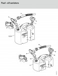 Stihl Fuel/oil canister Standard, transparent Oil Canisters Spare Parts